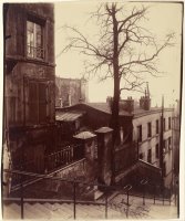Staircase, Montmartre by Eugene Atget