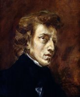 Frederic Chopin (1810 49) by Eugene Delacroix