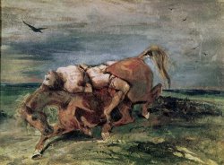 Mazeppa by Eugene Delacroix