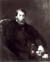 Portrait of Alfred Bruyas (1821 77) by Eugene Delacroix