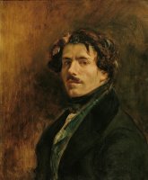 Self Portrait by Eugene Delacroix