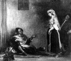 The Arab Merchant by Eugene Delacroix