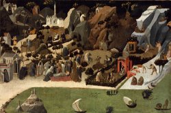 Scenes From The Lives of The Desert Fathers (thebaid) by Fra Angelico