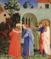The Apostle Saint James The Greater Freeing The Magician Hermogenes by Fra Angelico