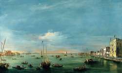 View of The Giudecca Canal And The Zattere by Francesco Guardi