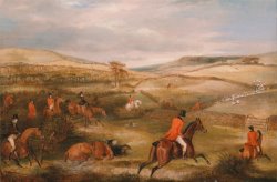 The Berkeley Hunt, 1842 The Chase by Francis Calcraft Turner
