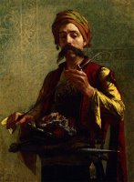 The Turkish Soldier by Francis Davis Millet