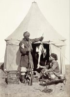Arab Sportsman And Cook by Francis Frith