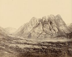 Mount Horeb, Sinai 2 by Francis Frith