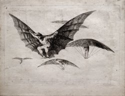 A Way of Flying by Francisco De Goya
