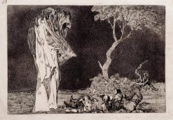 Fearful Folly by Francisco De Goya