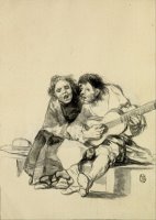Muy Accordes (they're Very Much in Harmony) by Francisco De Goya