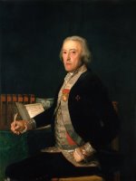 Portrait of Felix Colon De Larriategui by Francisco De Goya