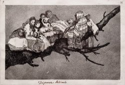 Ridiculous Folly by Francisco De Goya