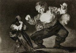 Simpleton by Francisco De Goya