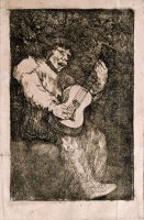 The Blind Singer by Francisco De Goya