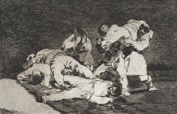 The Same (sera Lo Mismo) From The Series Disasters of War (desastres De La Guerra) by Francisco De Goya