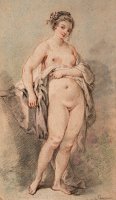 Standing Nude Girl by Francois Boucher