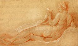 Study for Reclining Nude by Francois Boucher