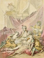 The Pasha in His Harem, C. 1735 1739 by Francois Boucher