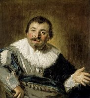 Portrait of Isaac Abrahamsz Massa by Frans Hals