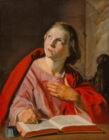 Saint John The Evangelist by Frans Hals