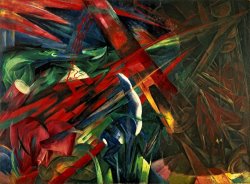 Fate of the Animals by Franz Marc