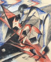 Noah And The Fox by Franz Marc
