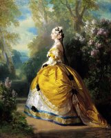 The Empress Eugenie (eugenie De Montijo) by Franz Xaver Winterhalter