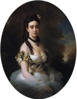 Portrait of an American Lady by Franz Xavier Winterhalter