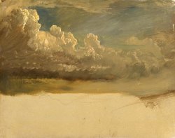 Cloud Study by Frederic Edwin Church
