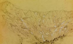 Great Basin, Mt. Katahdin by Frederic Edwin Church