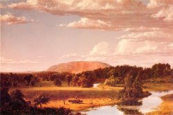 Haying Near New Haven, West Rock by Frederic Edwin Church