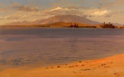 Mount Katahdin From Lake Millinocket by Frederic Edwin Church
