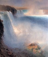 Niagara Falls, From The American Side by Frederic Edwin Church