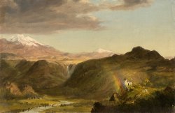 South American Landscape by Frederic Edwin Church