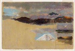Studies of Mount Chimborazo, Ecuador by Frederic Edwin Church