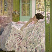 Afternoon - Yellow Room by Frederick Carl Frieseke