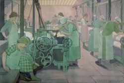 British Industries - Cotton by Frederick Cayley Robinson