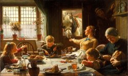 One of The Family by Frederick George Cotman
