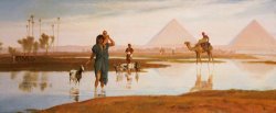 Overflow of the Nile by Frederick Goodall