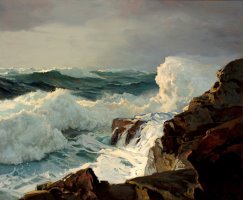 Breaking Surf, N.d. by Frederick Judd Waugh