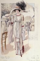 A Town Dress by French School