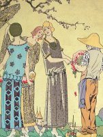 Summertime Dress Designs By Paul Poiret by French School