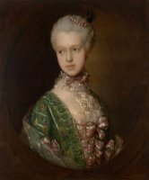Elizabeth Wrottesley, Later Duchess of Grafton by Gainsborough, Thomas