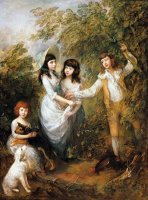 The Marsham Children by Gainsborough, Thomas