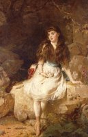 Lady Edith Amelia Ward Daughter Of The First Earl Of Dudley by George Elgar Hicks