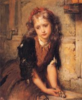 The Dead Goldfinch by George Elgar Hicks