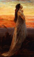 The Lament Of Jephthahs Daughter by George Elgar Hicks