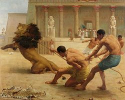 Ancient Sport by George Goodwin Kilburne
